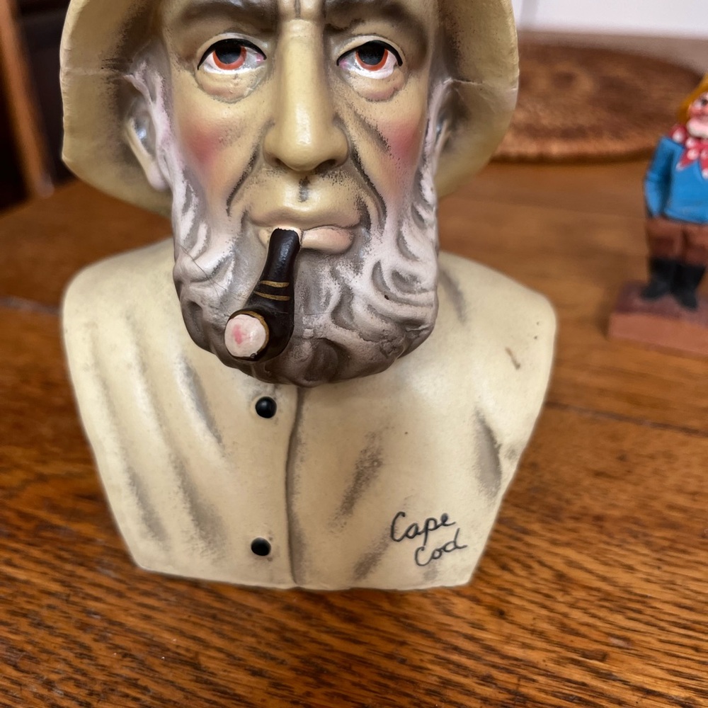 Cape Cod Nautical Sailor Bust Sculpture